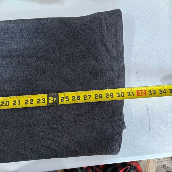 LL Bean Sweater Fleece Vest Mens XL Tall Gray Slightly Fitted Full Zip 510174 - Picture 6 of 6